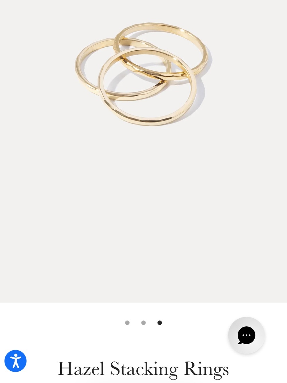 MF Hazel Stacking Rings - Picture 2 of 6